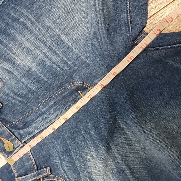 Frame Denim Crop Wide Leg Jeans - Picture 6 of 8